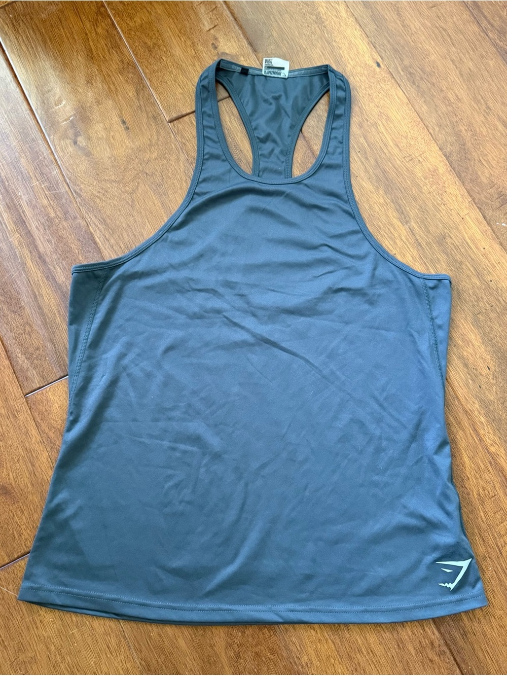 Gymshark Men's MuscleTank Top - charcoal grey